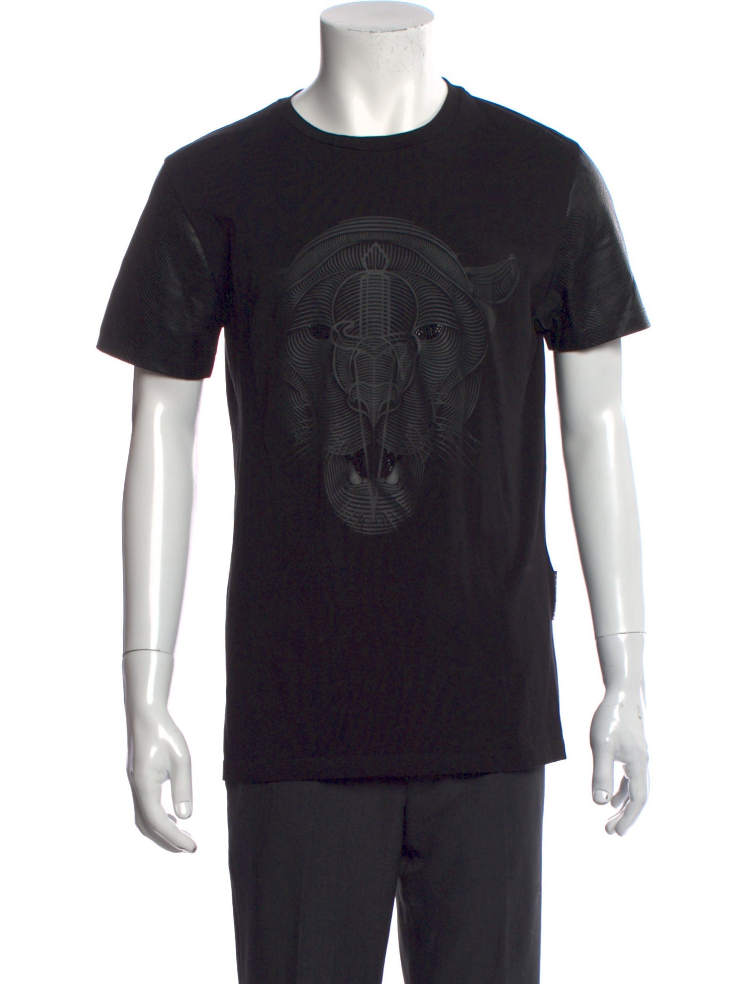 Cesare Paciotti Graphic Print Crew Neck T-Shirt