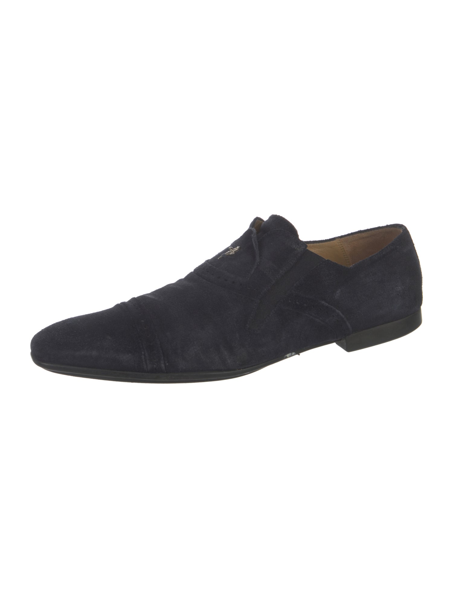Cesare Paciotti Suede Dress Loafers