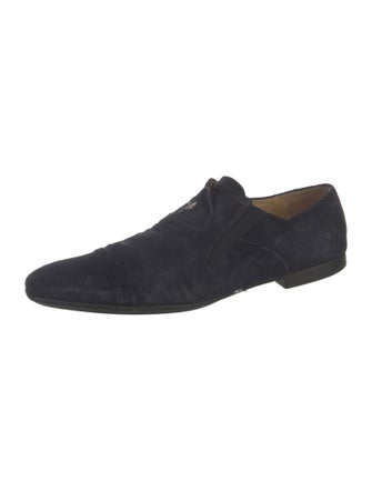 Cesare Paciotti Suede Dress Loafers