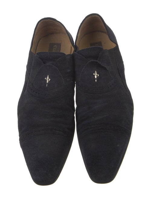 Cesare Paciotti Suede Dress Loafers