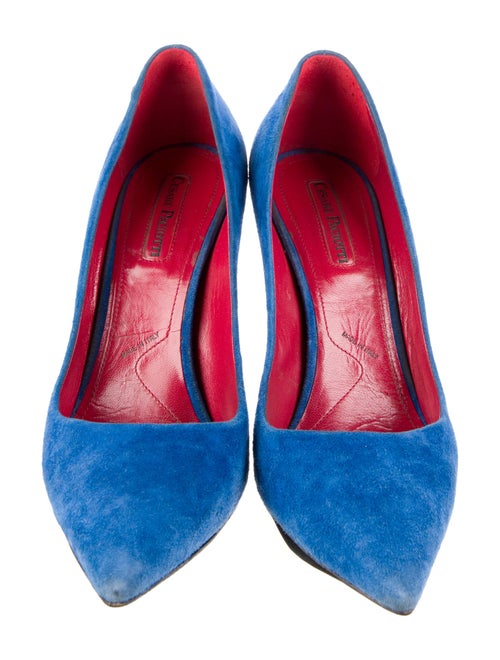 Cesare Paciotti Suede Pumps