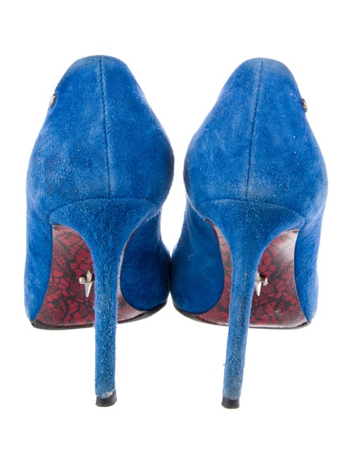 Cesare Paciotti Suede Pumps