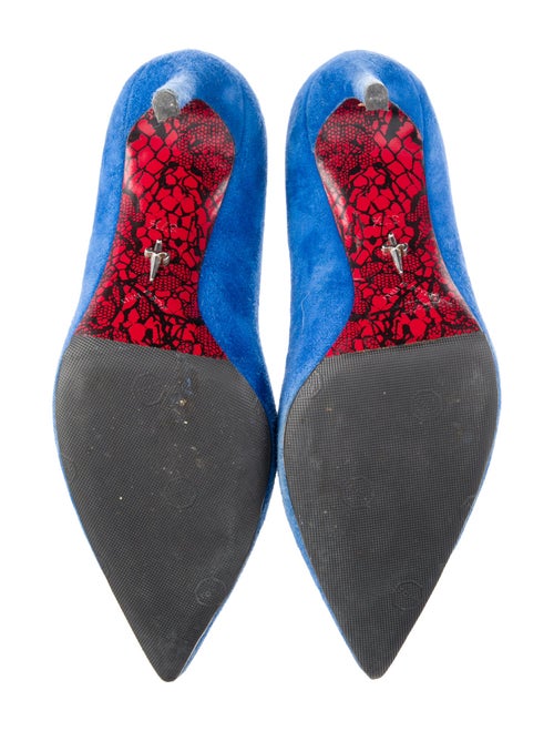 Cesare Paciotti Suede Pumps