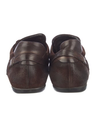 Cesare Paciotti Suede Loafers