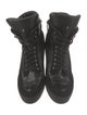 Cesare Paciotti Leather Wedge Sneakers
