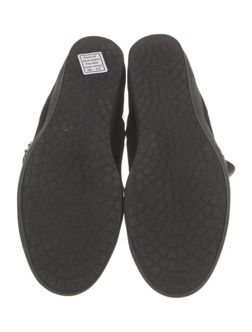 Cesare Paciotti Leather Wedge Sneakers