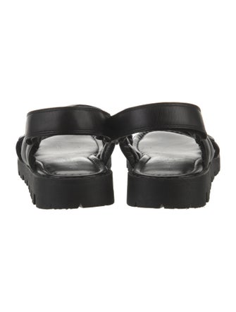 Cesare Paciotti Leather Slingback Sandals