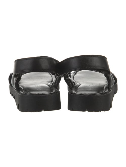 Cesare Paciotti Leather Slingback Sandals