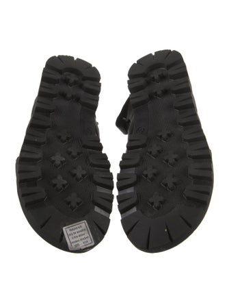 Cesare Paciotti Leather Slingback Sandals