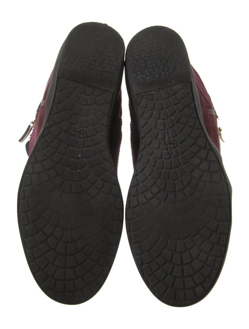 Cesare Paciotti Suede Wedge Sneakers