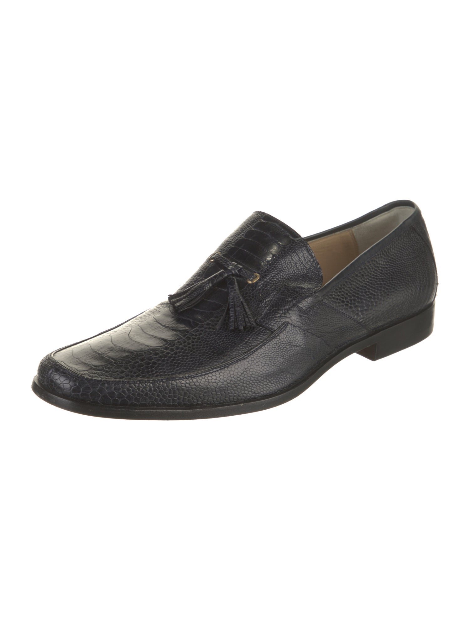 Cesare Paciotti Alligator Dress Loafers