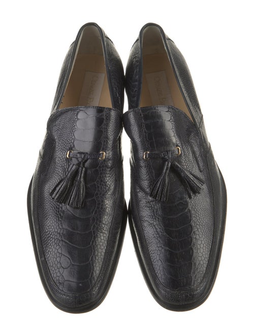 Cesare Paciotti Alligator Dress Loafers