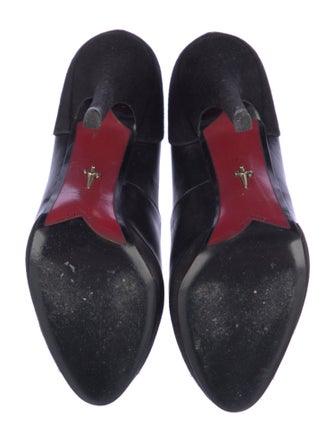 Cesare Paciotti Suede Crystal Embellishments Pumps