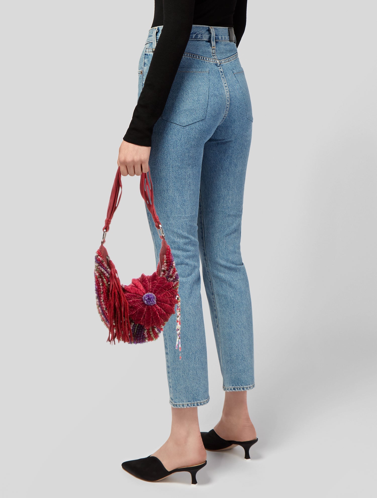 Cesare Paciotti Mesh Shoulder Bag