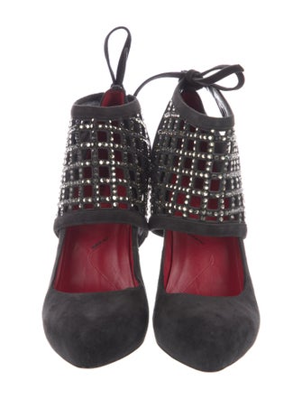 Cesare Paciotti Suede Pumps