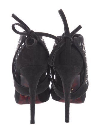 Cesare Paciotti Suede Pumps