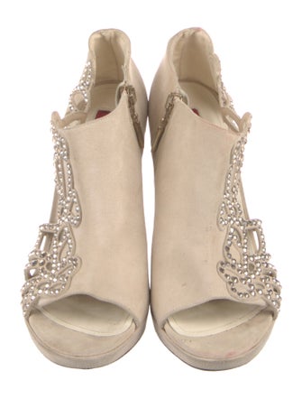 Cesare Paciotti Suede Sandals