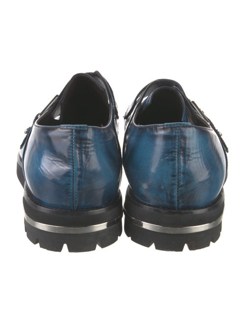 Cesare Paciotti Patent Leather Monk Straps