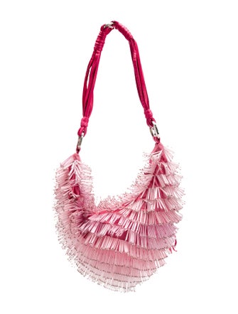 Cesare Paciotti Satin Shoulder Bag