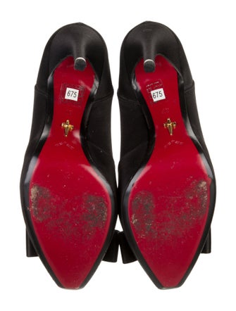 Cesare Paciotti Satin Slingback Pumps