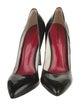 Cesare Paciotti Patent Leather Crystal Embellishments Pumps