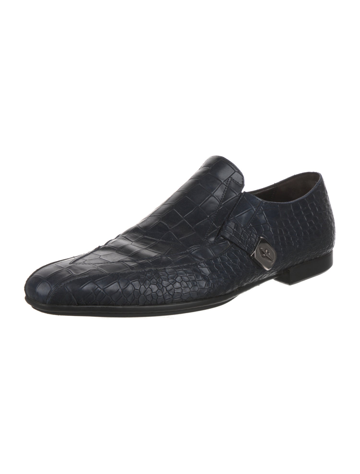 Cesare Paciotti Crocodile Dress Loafers