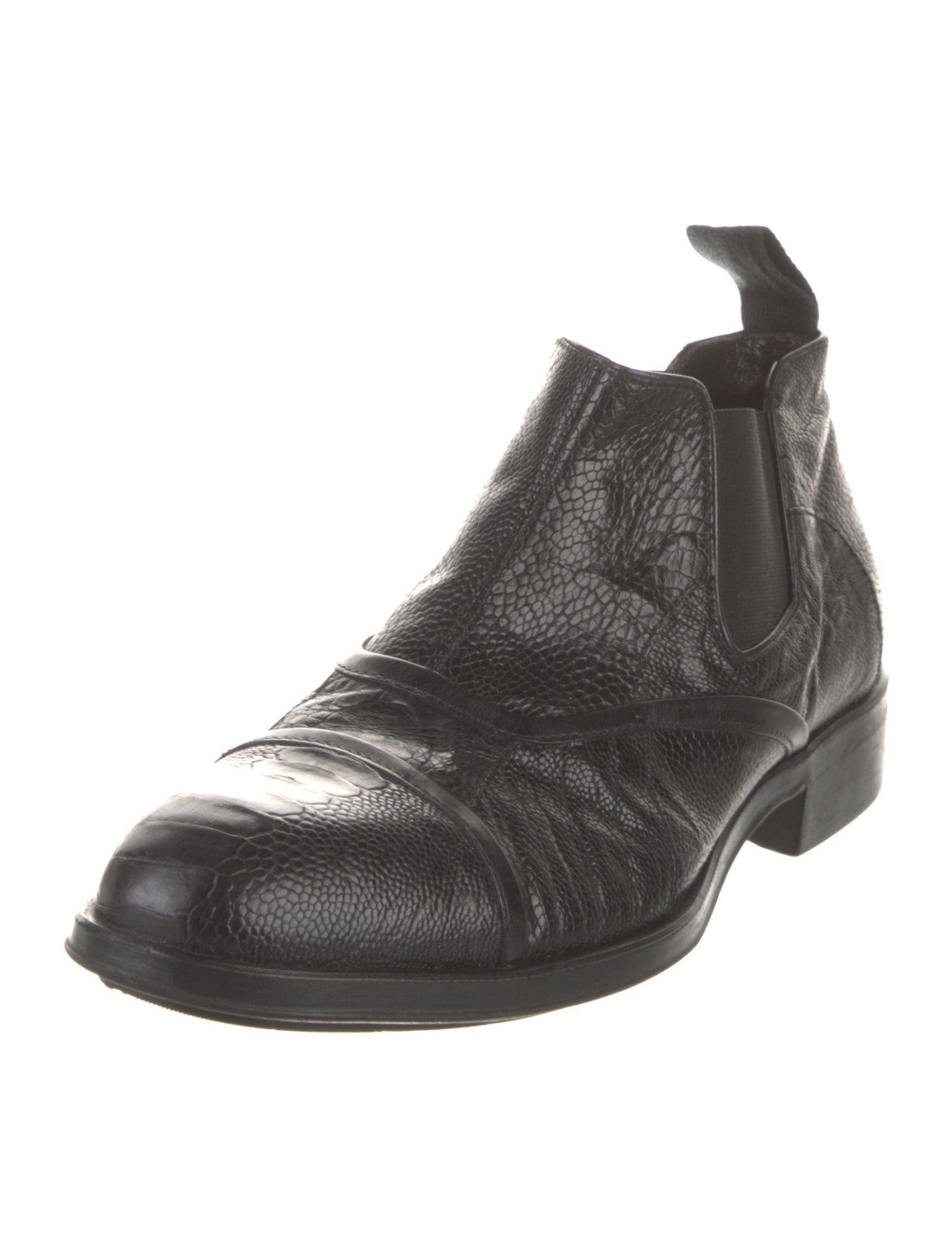 Cesare Paciotti Leather Chelsea Boots