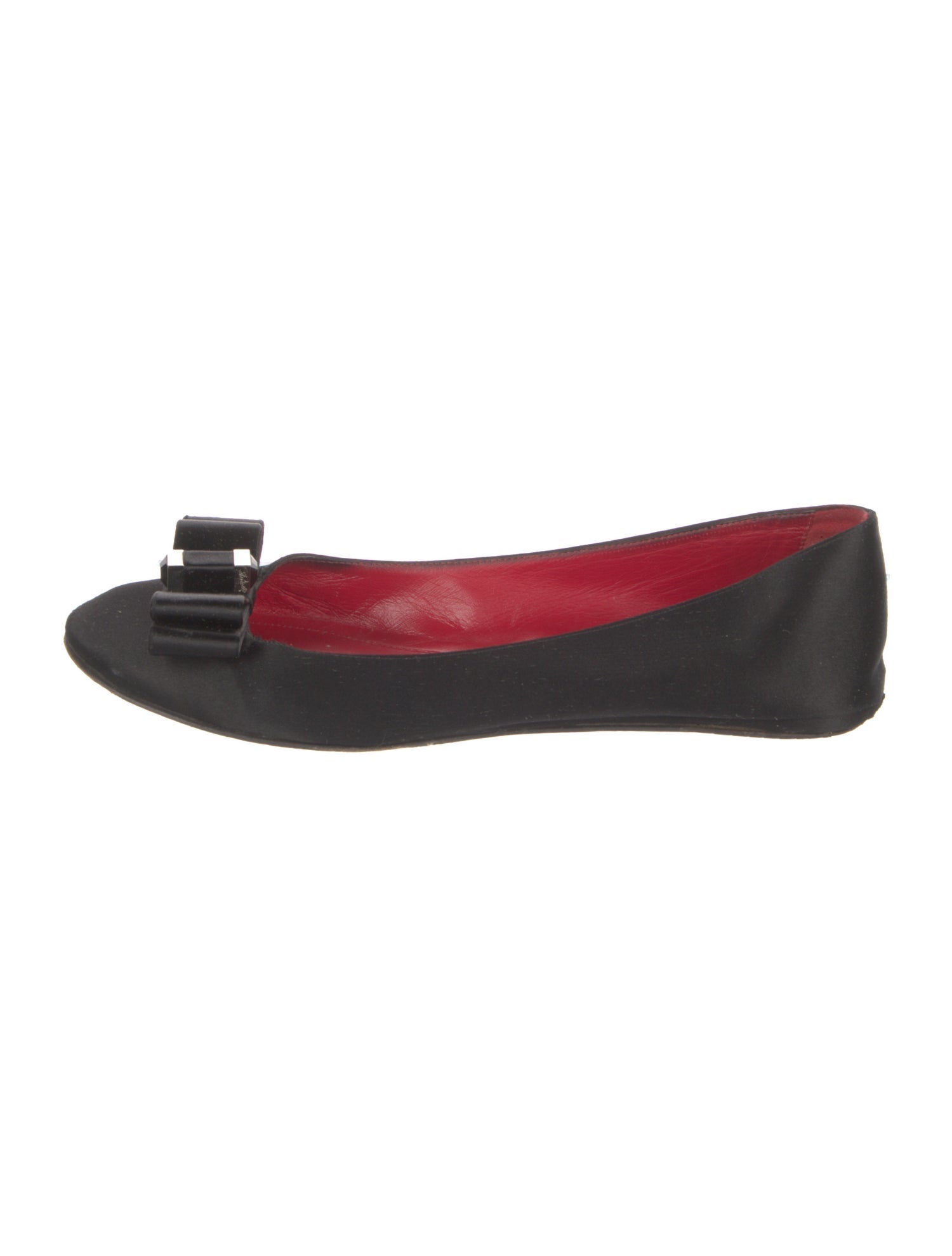 Cesare Paciotti Satin Flats