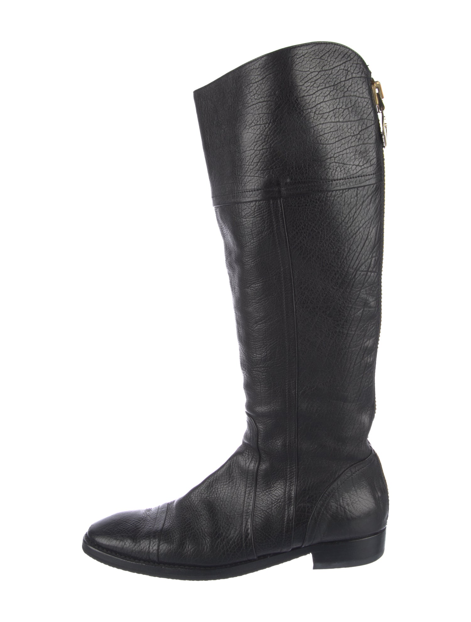 Cesare Paciotti Leather Riding Boots