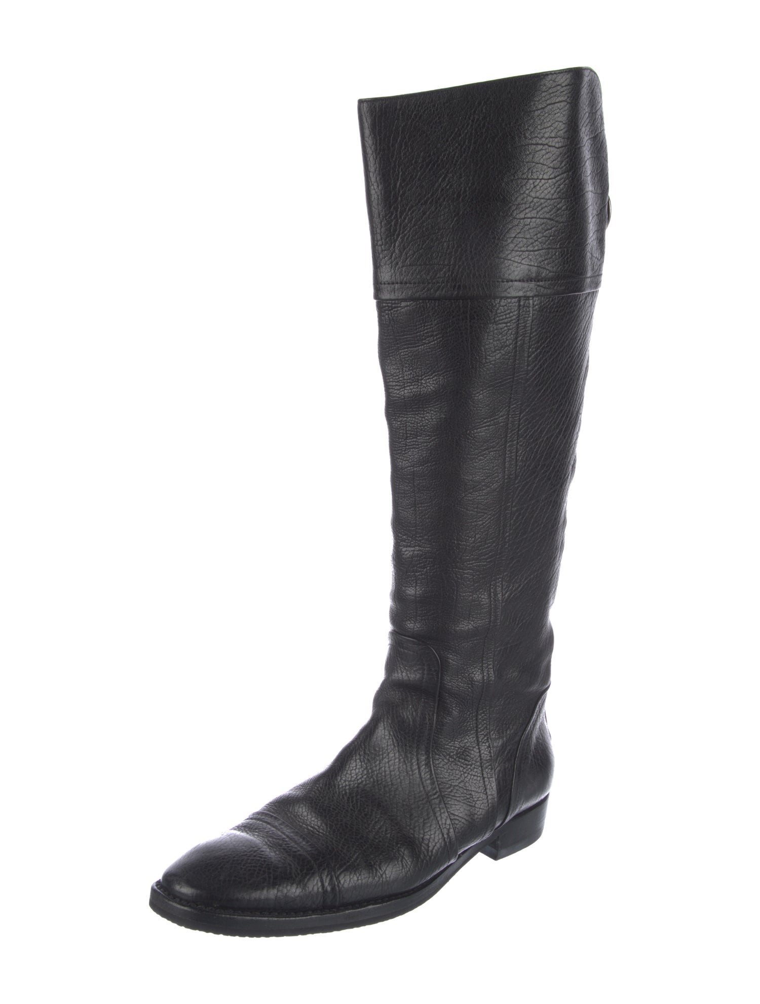 Cesare Paciotti Leather Riding Boots