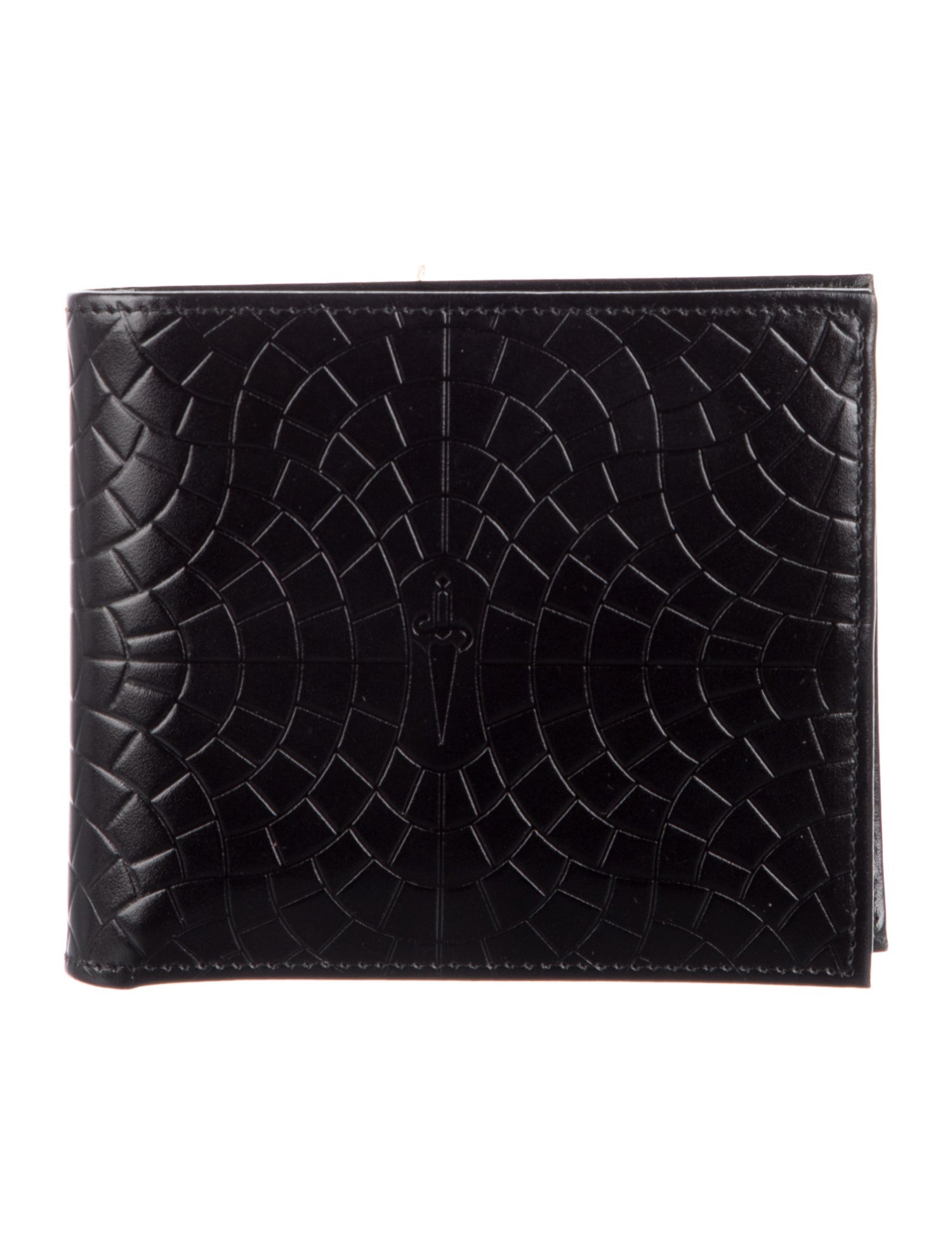 Cesare Paciotti Leather Printed Bifold Wallet