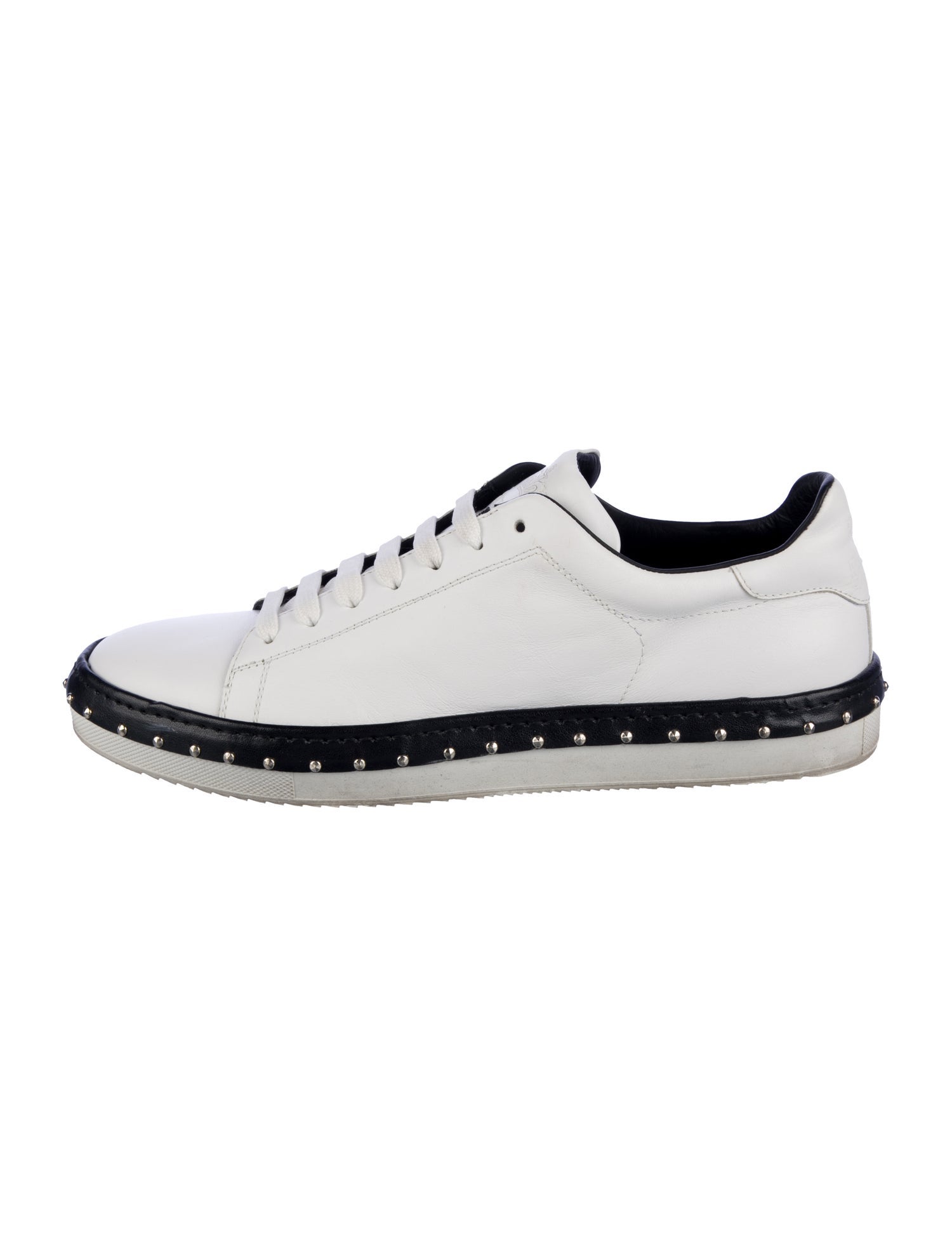 Cesare Paciotti Leather Printed Sneakers