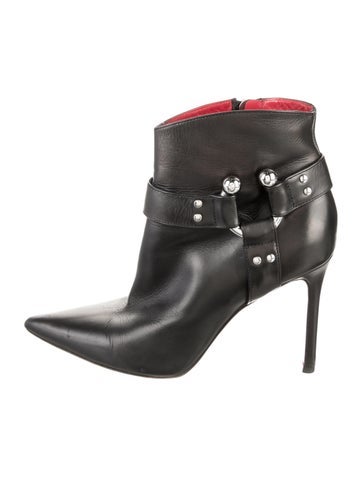 Pre-owned Cesare Paciotti Leather Boots In Black