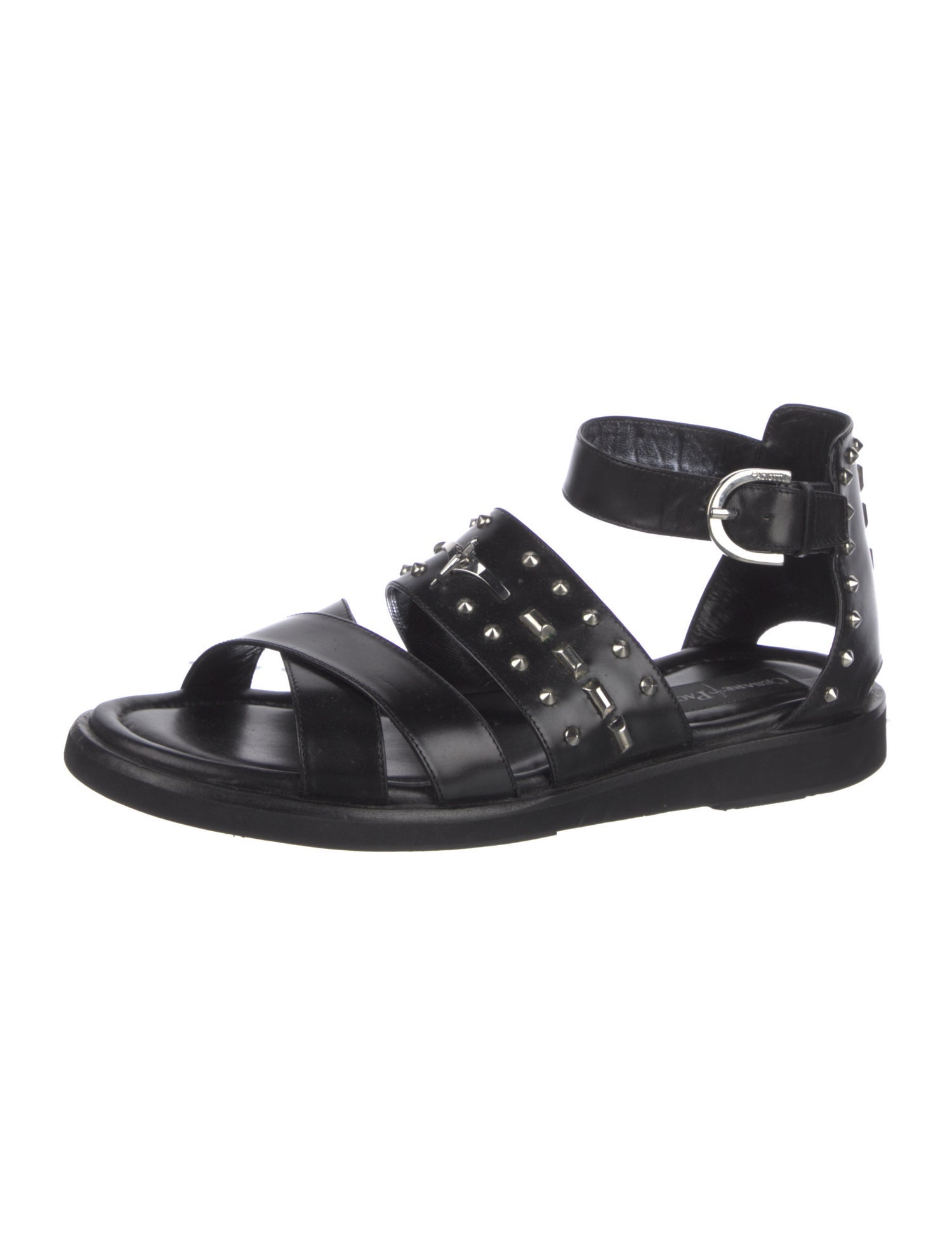 Cesare Paciotti Leather Sandals