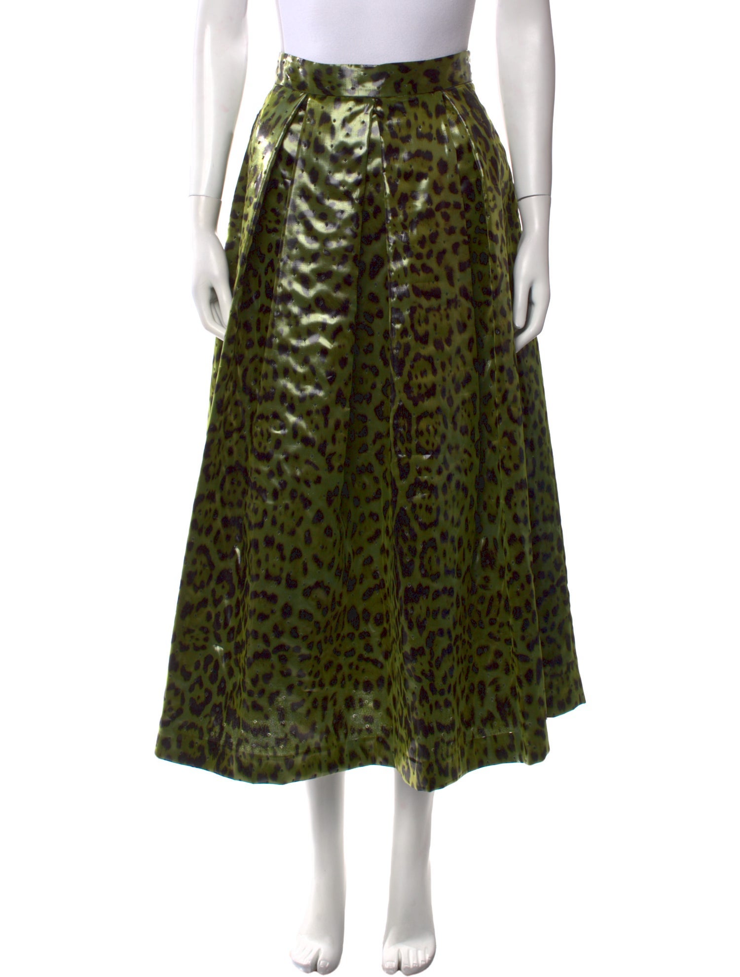 Lunatica Milano Animal Print Midi Length Skirt w/ Tags