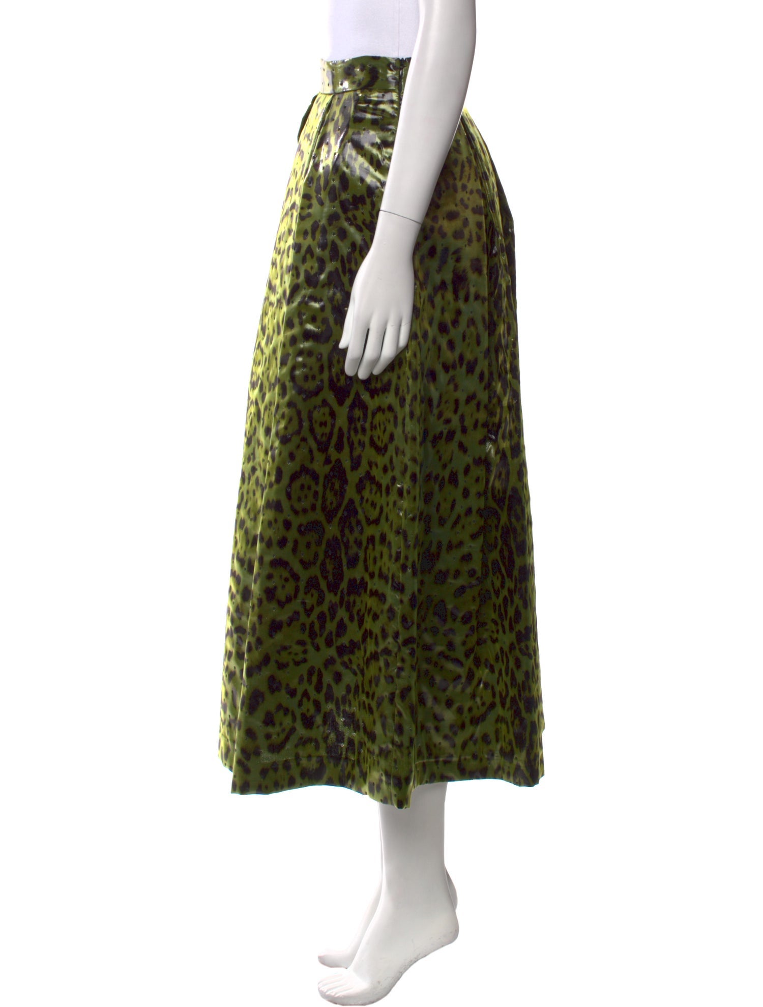 Lunatica Milano Animal Print Midi Length Skirt w/ Tags