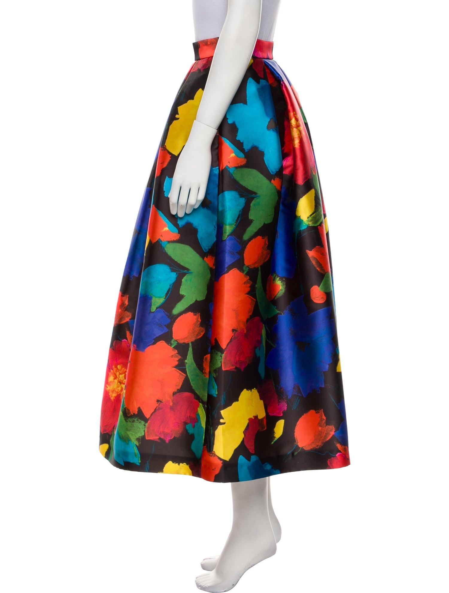 Lunatica Milano Printed Midi Length Skirt