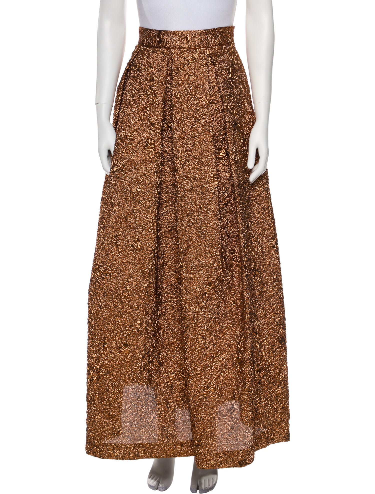 Lunatica Milano Floral Print Long Skirt