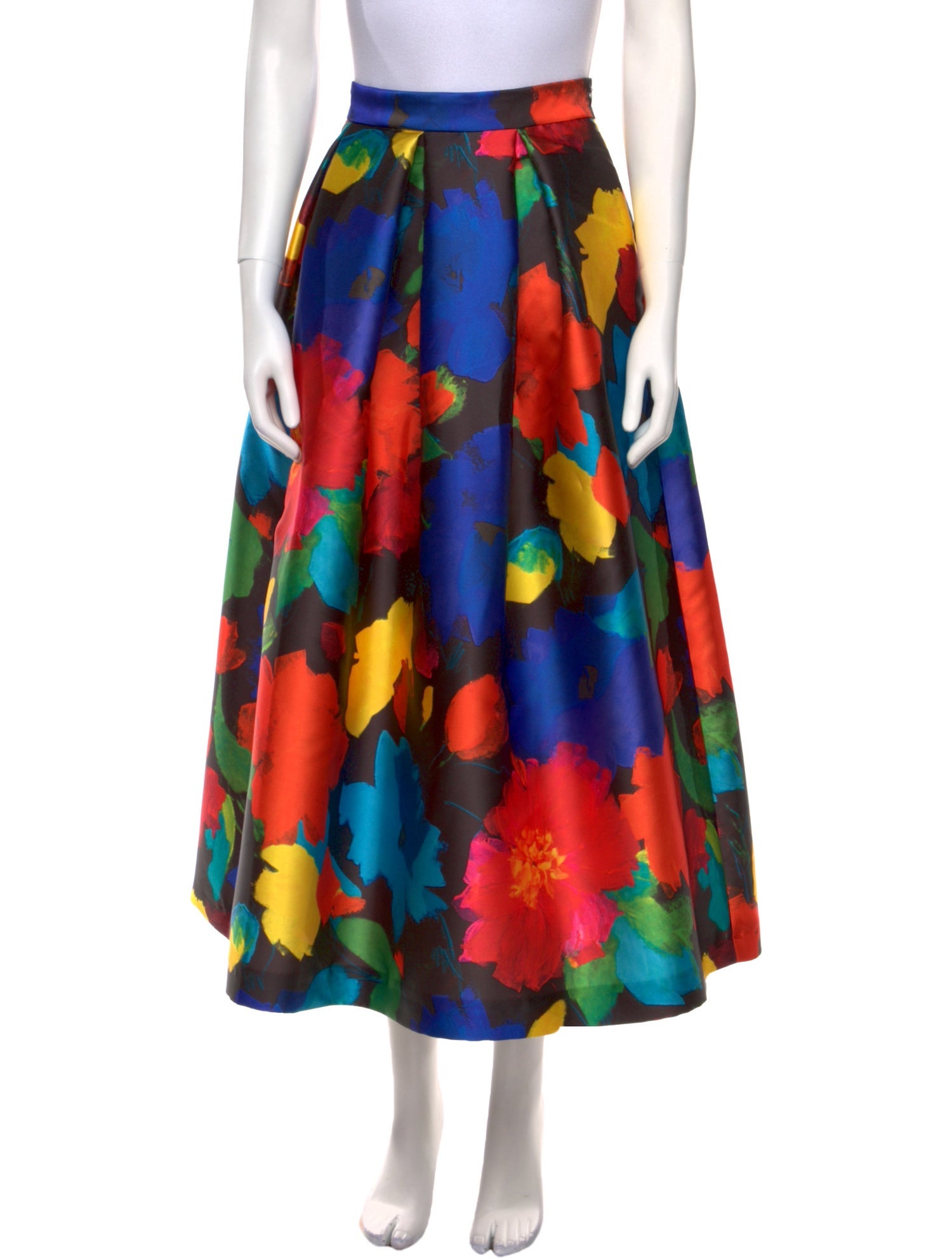 Lunatica Milano Printed Midi Length Skirt