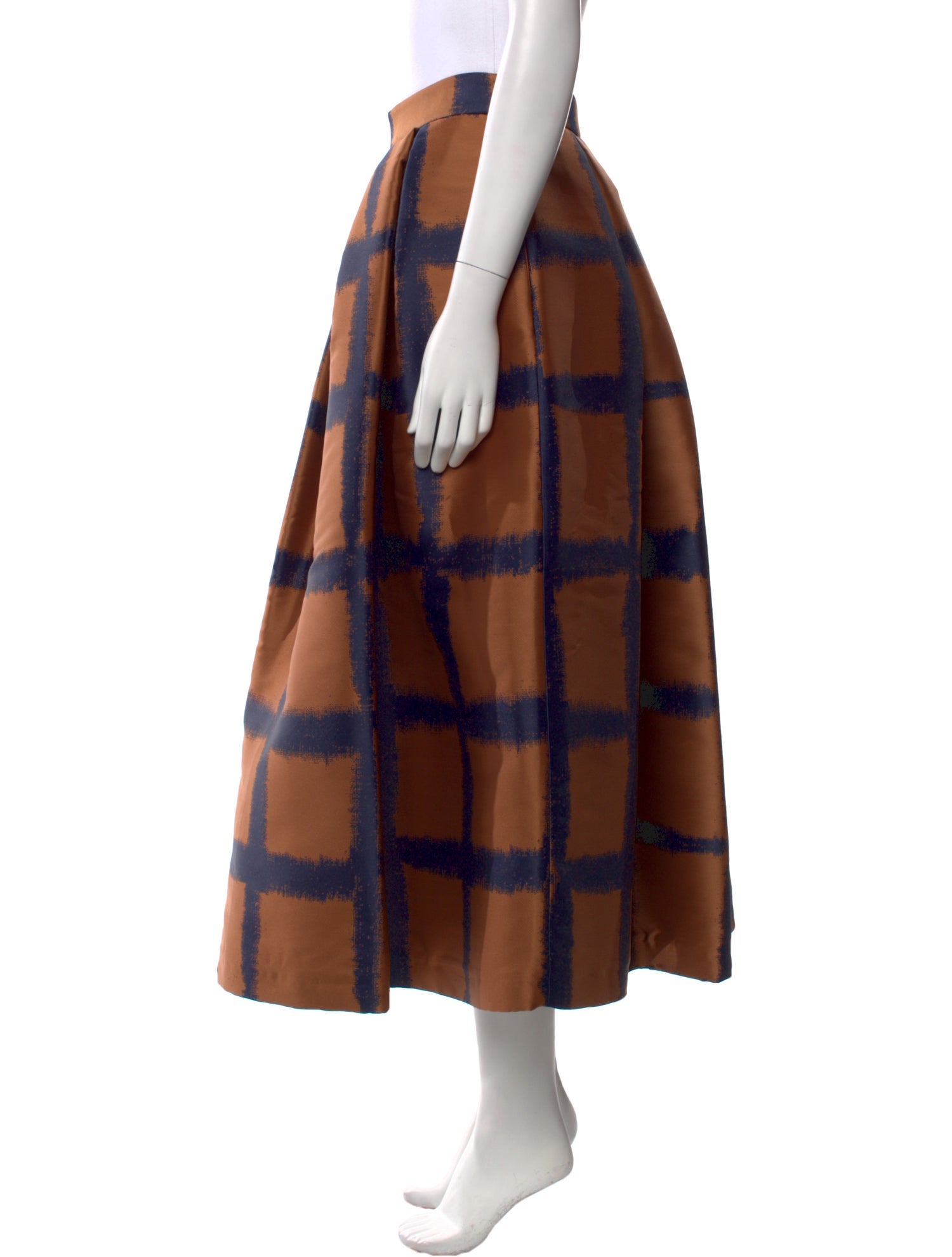 Lunatica Milano Striped Midi Length Skirt w/ Tags