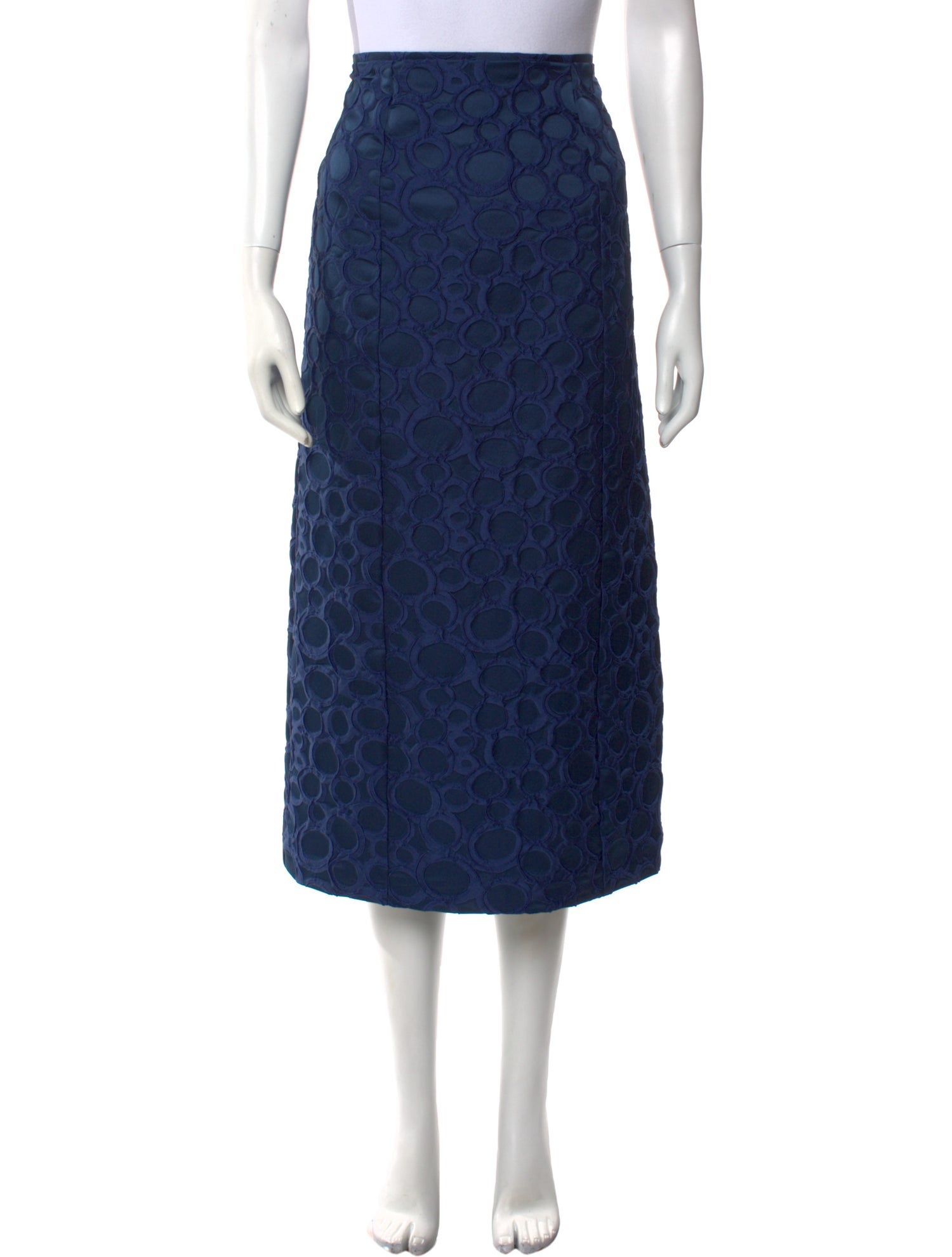 Lunatica Milano Jacquard Midi Length Skirt