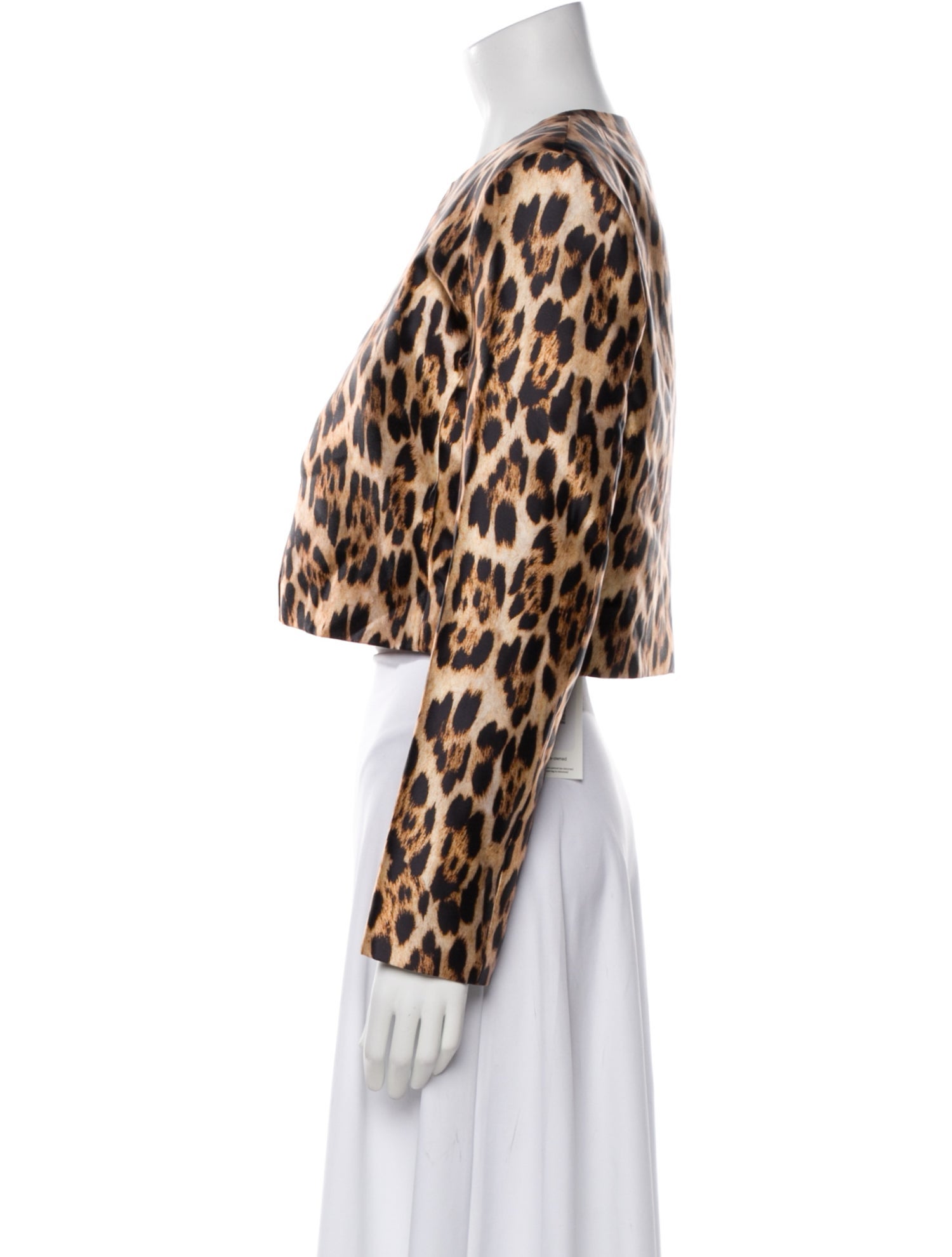 Lunatica Milano Animal Print Evening Jacket
