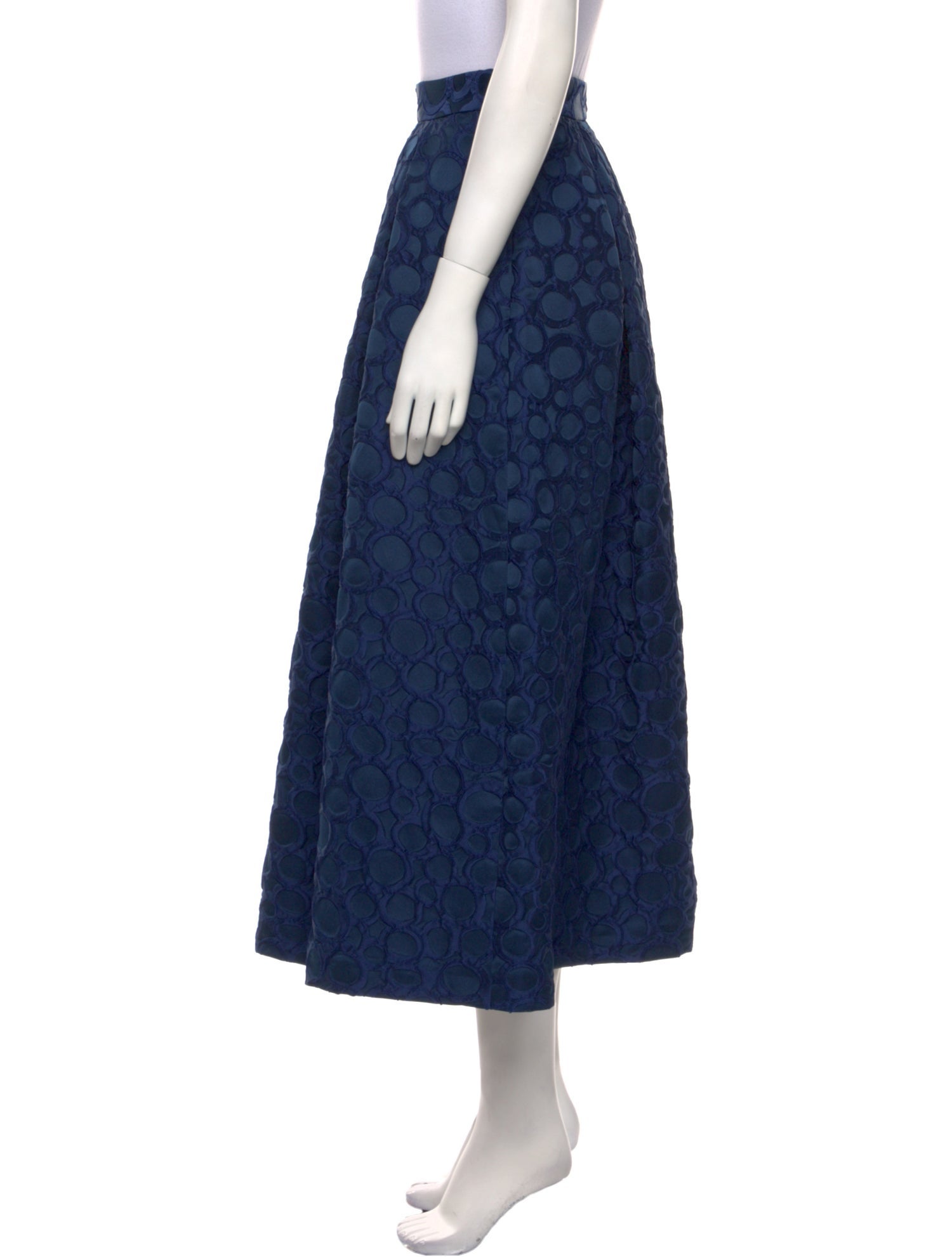 Lunatica Milano Animal Print Midi Length Skirt