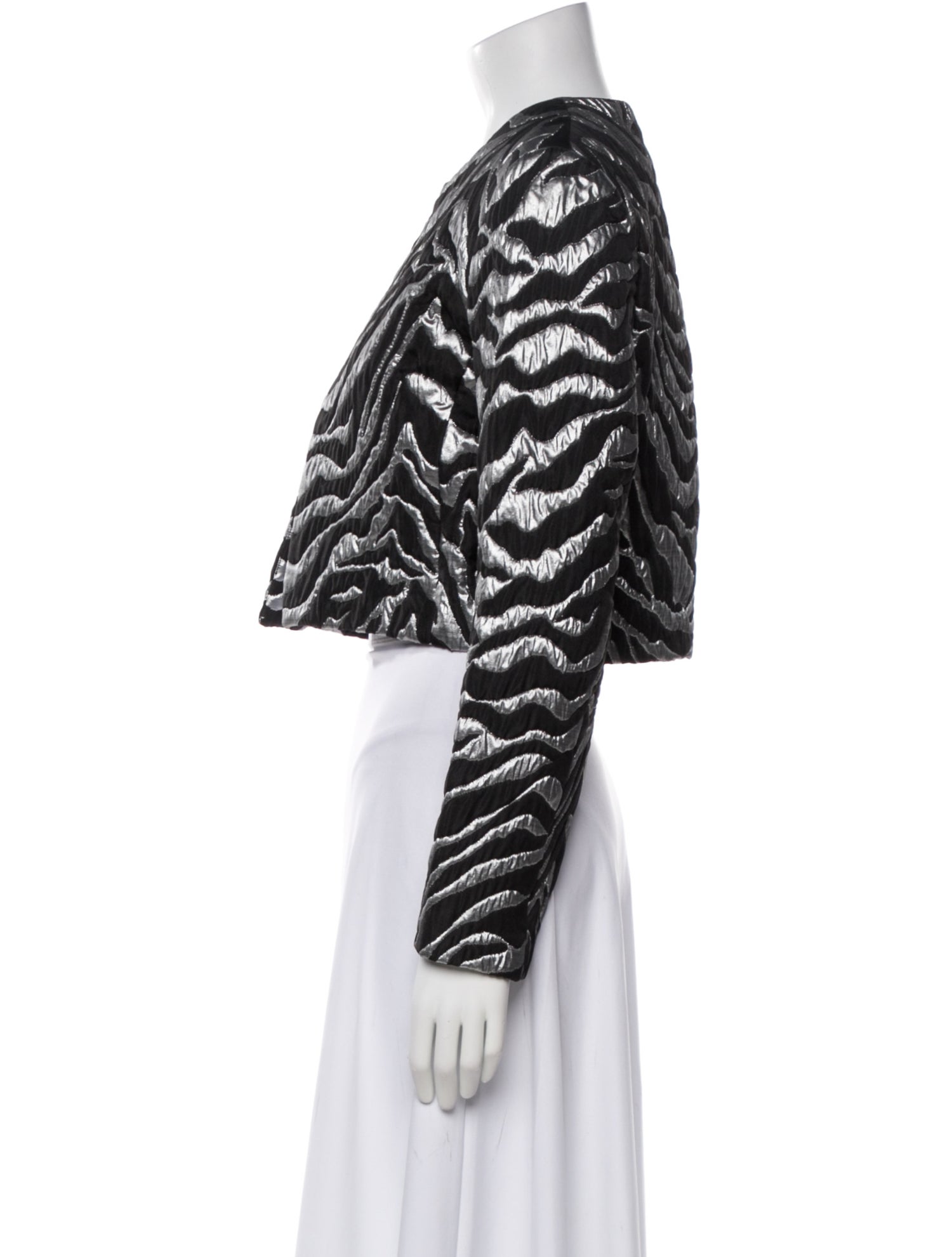 Lunatica Milano Jacquard Printed Evening Jacket