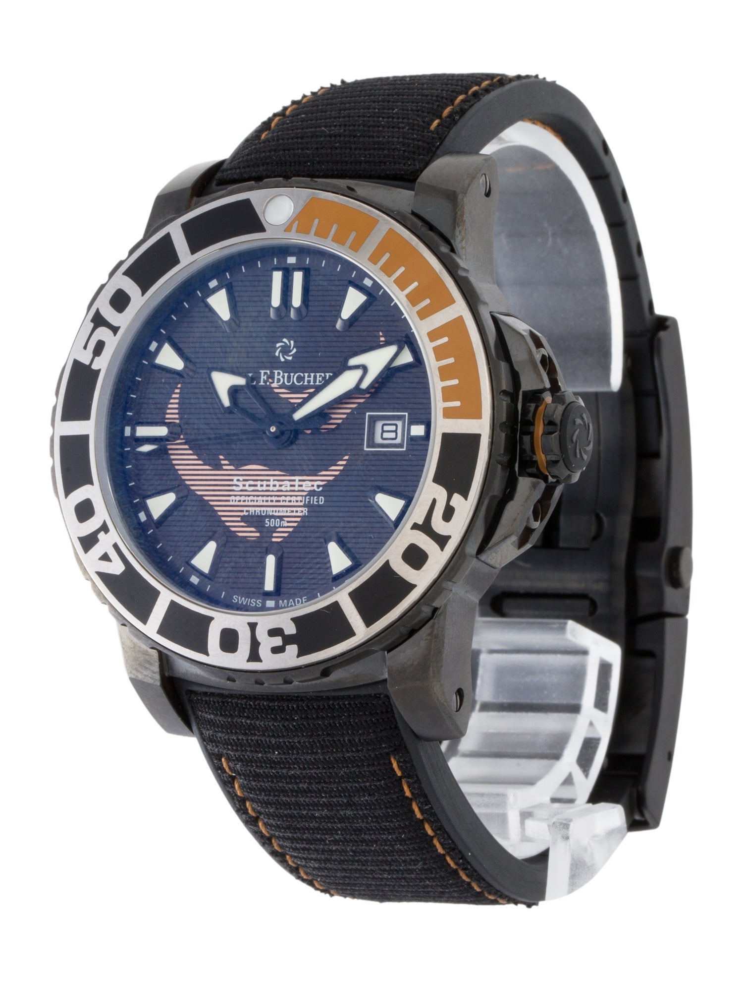 Carl F. Bucherer Patravi ScubaTec Black Manta Special Edition Watch