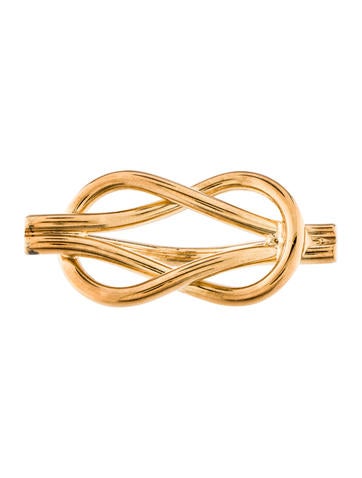 Christofle Gold-Plated Scarf Ring