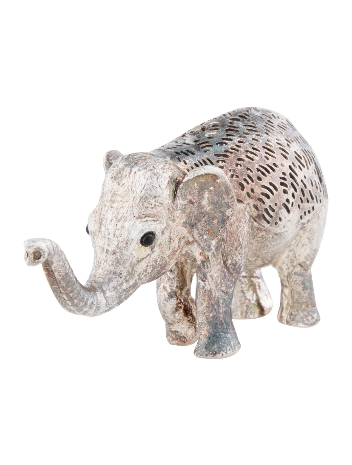 Christofle Lumiere d'Argent Elephant Figurine