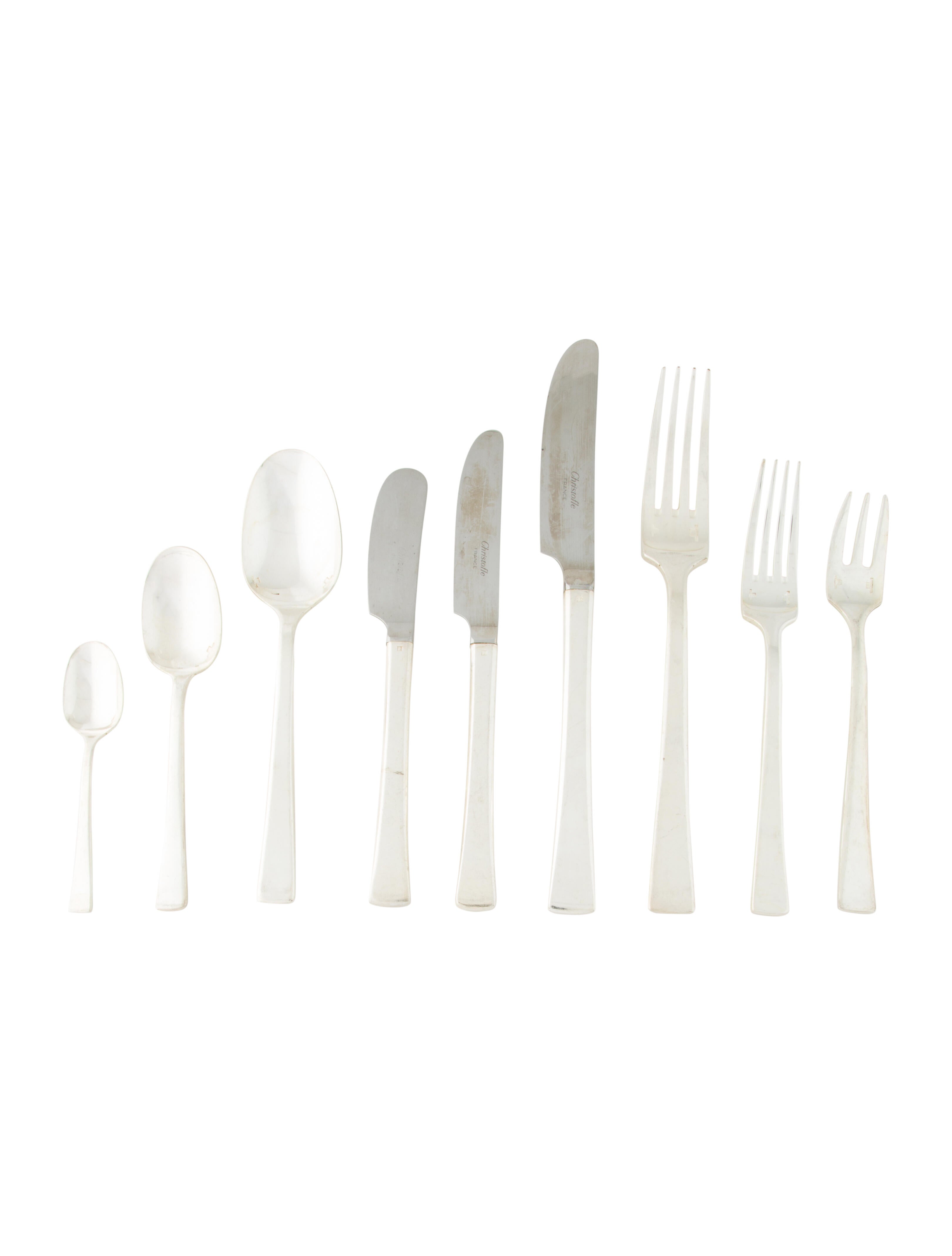 Christofle 135-Piece Concorde Flatware Set