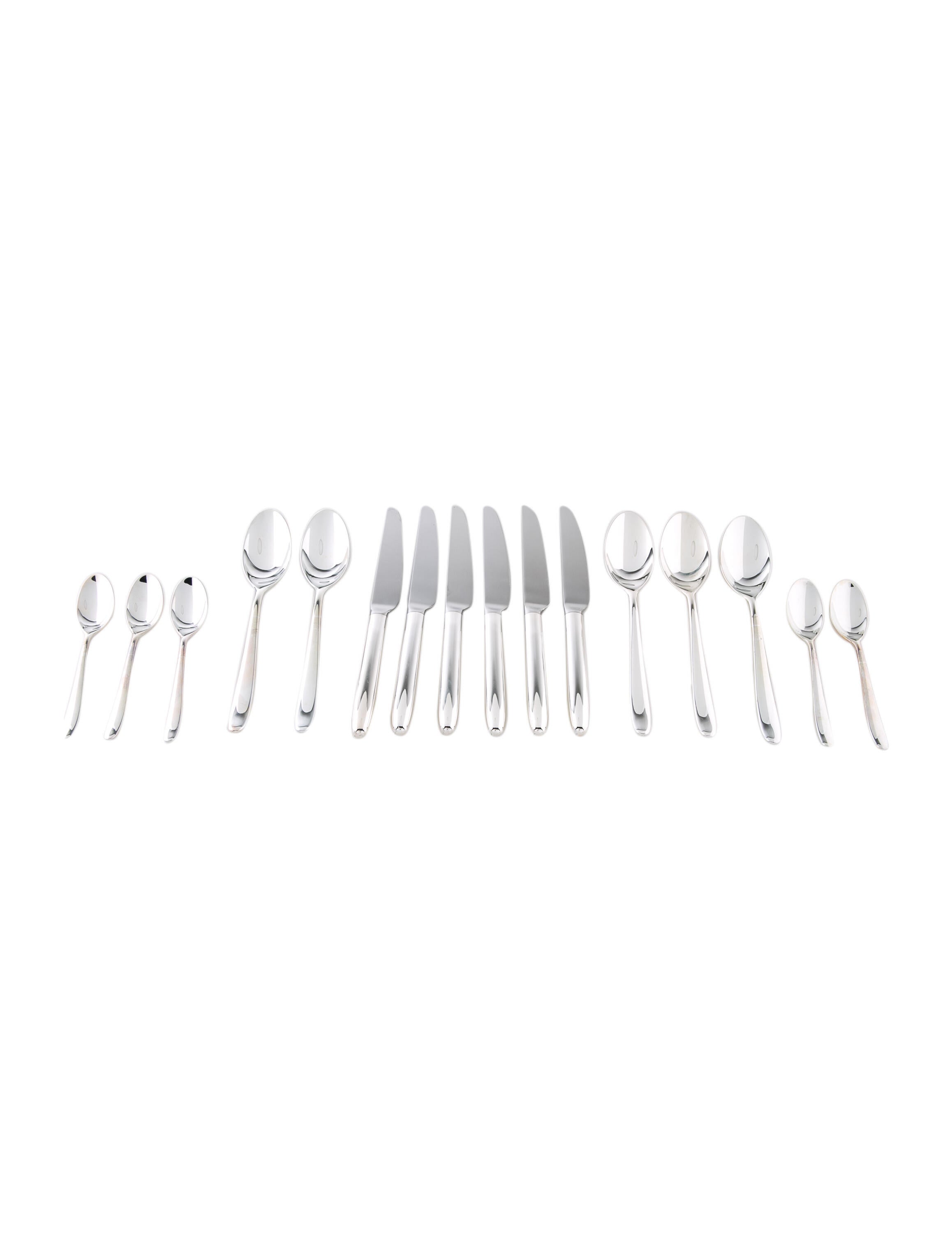 Christofle 16Piece Mood Flatware Set Silver Dinnerware & Flatware, Tabletop & Kitchen