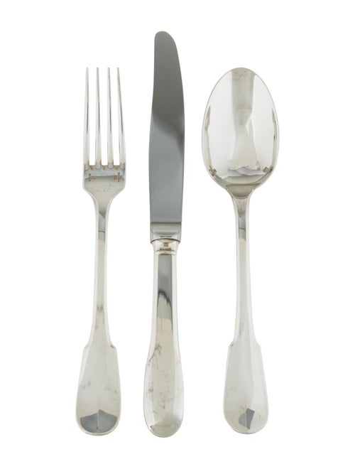 Christofle 3-Piece Cluny Flatware Set